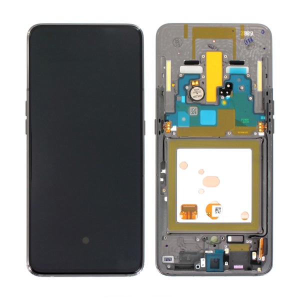 Samsung Galaxy A80 (SM-A805F) LCD Skärm med Display Original - S Black