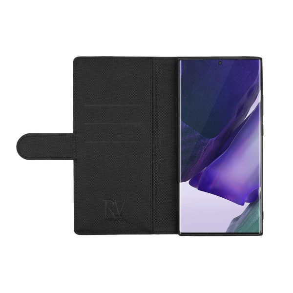 Samsung Note 20 Ultra Plånboksfodral Magnet Rvelon - Svart Svart