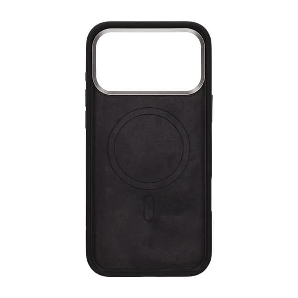 Mobilskal Silikon med Magsafe för iPhone 17 Pro Max - Svart Black
