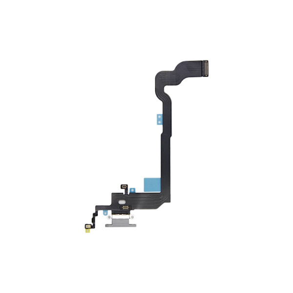 iPhone X Laddkontakt Flexkabel - Grå Grey
