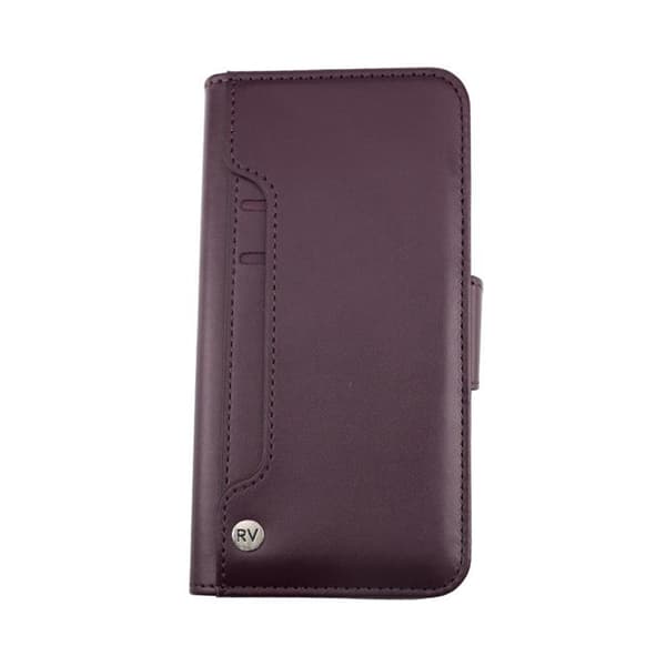 iPhone 11 Plånboksfodral Rvelon - Mörklila Mörklila