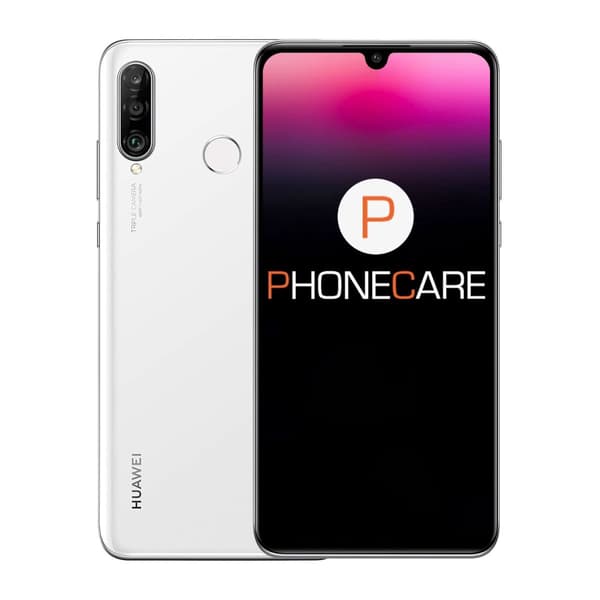 Begagnad Huawei P30 Lite 128GB Pearl white - Använt skick vit