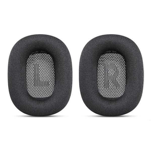 AirPods Max svart nät silikon hörlursskydd, ett par Svart
