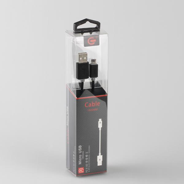 G-SP Micro-USB Kabel 1.8 meter - Svart svart