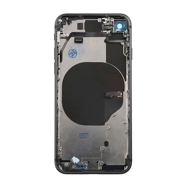 iPhone 8 Back Cover Complete OEM Grey With Small Parts grå