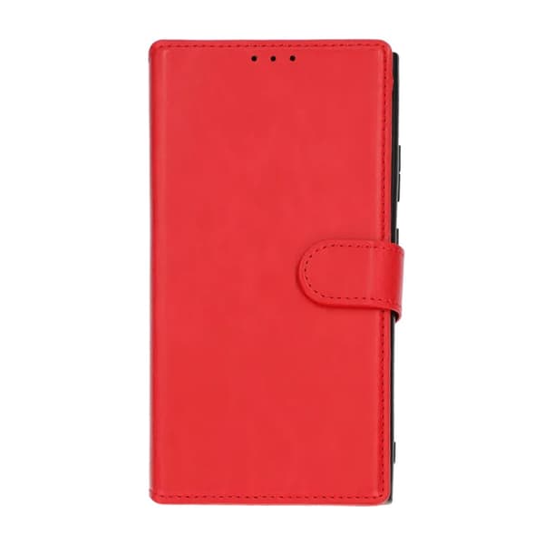 Samsung Galaxy S24 Ultra Plånboksfodral Magnet Rvelon - Röd Röd
