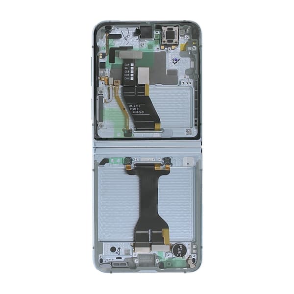 Samsung Galaxy Z Flip 5 Skärm med LCD Display Original - Grön Grön