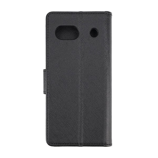Google Pixel 7A Plånboksfodral med Stativ - Black Svart