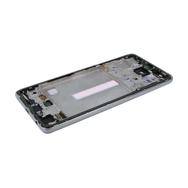 Samsung Galaxy A52 4G/5G Skärm med LCD Original - Vit Vit