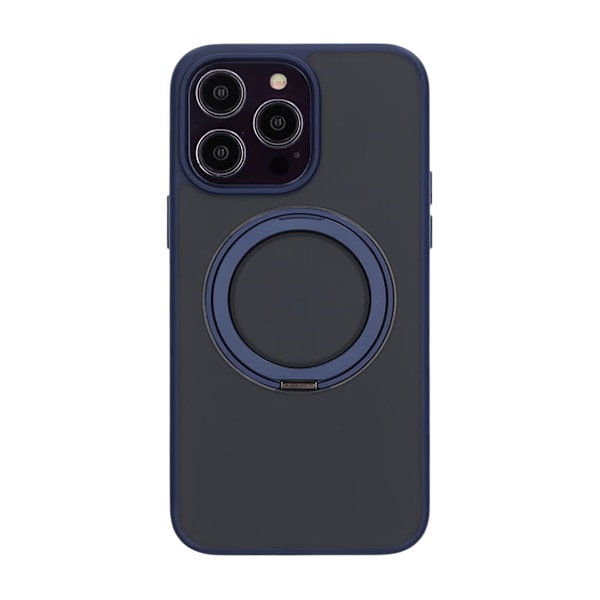 iPhone 14 Pro Max Mobilskal med Magsafe Stativ - Blå Blue