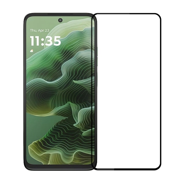 Skärmskydd Motorola G35 3D Härdat Glas - Svart Svart