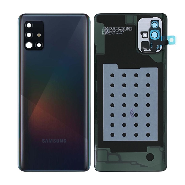 Samsung Galaxy A71 (SM-A715F) Baksida Original - Svart Black