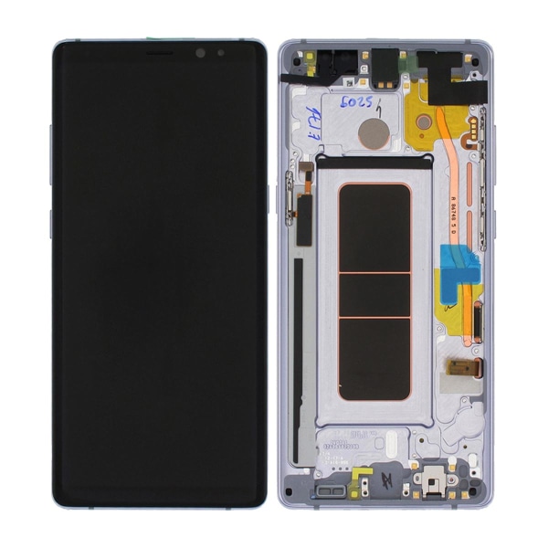 Samsung Galaxy Note 8 LCD Skärm med Display Original - Lila Grey