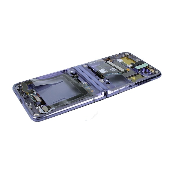 Samsung Galaxy Z Flip Skärm med LCD Display Original - Lila Lila