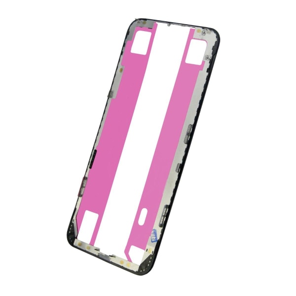 iPhone XS Max Ram för LCD Skärm med Självhäftande tejp Pink