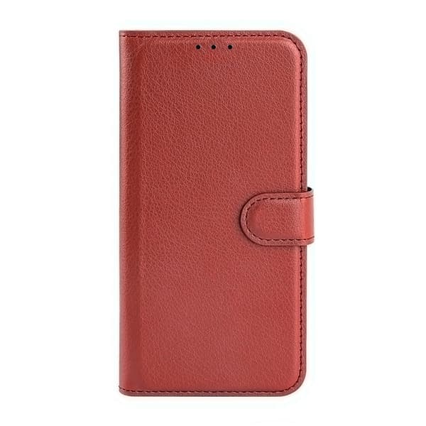 Samsung Galaxy A50s Plånboksfodral med Stativ - Brun Brown
