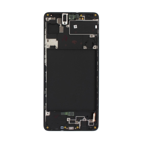 Samsung Galaxy A71 (SM-A715F) LCD Skärm med Display Original - Svart Black