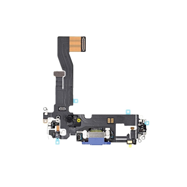 iPhone 12/12 Pro Laddkontakt Flexkabel - Blå Blå