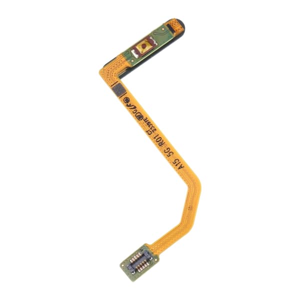 Samsung Galaxy A15 Fingeravtrycksläsare med flexkabel - Svart sort