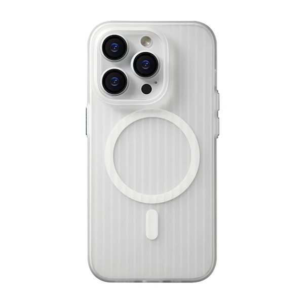 iPhone 13 Pro Max Mobilskal Korrugerad Anti-Halk - Transparent Transparent