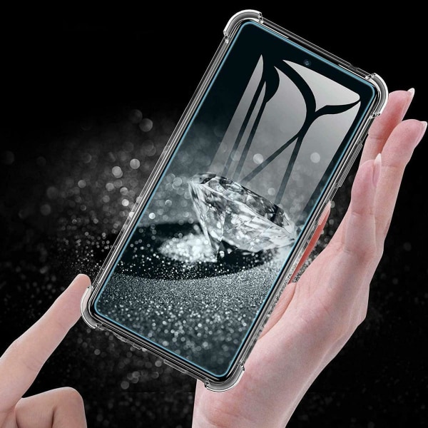 Stöttåligt Skal Samsung Galaxy A52s - Transparent Transparent