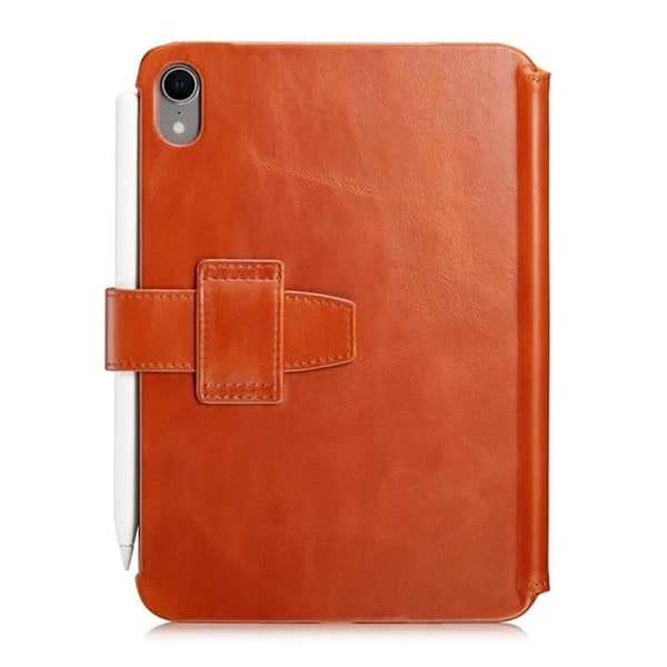 KAVAJ iPad mini (gen 6)/iPad mini (A17 Pro) Fodral London Brun Brun