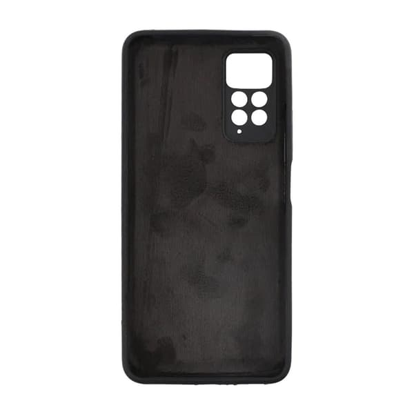 Xiaomi Redmi Note 11 Silikonskal med Kameraskydd - Svart Black