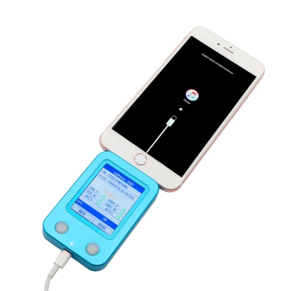 U2 Tristar Testare/Läsare för iPhone 5 - 11 Pro Max Blue