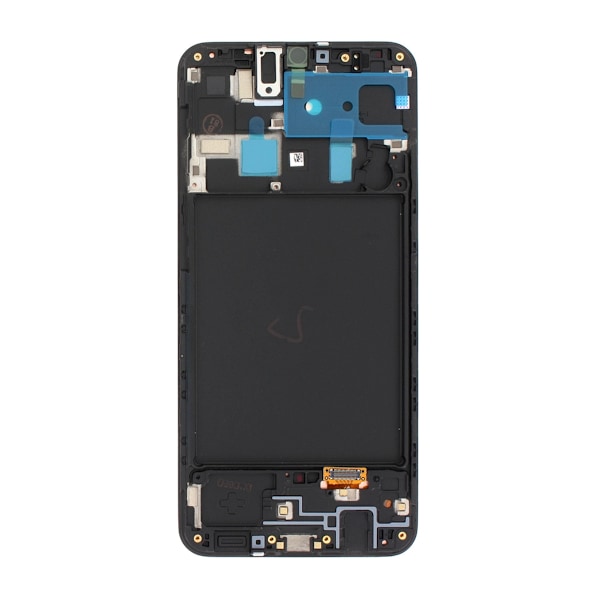 Samsung Galaxy A20 (A205F/DS) Skärm med LCD Display Original - Svart Svart