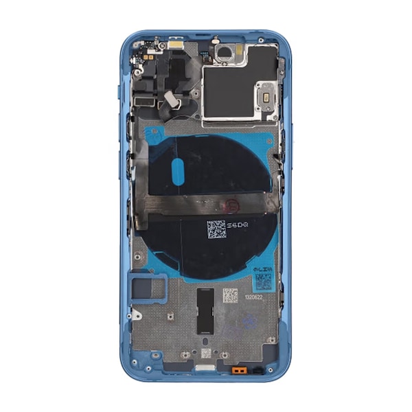 iPhone 13 Mini Baksida Komplett Med Smådelar - Blå Blue