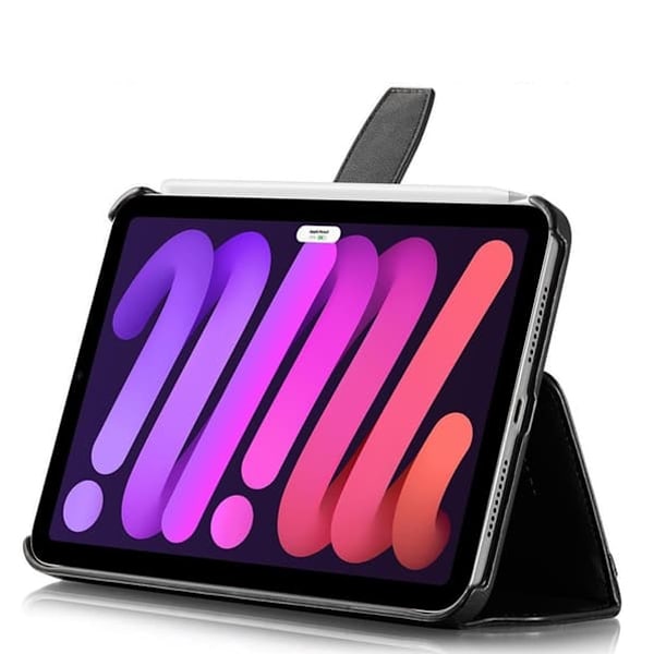 KAVAJ iPad mini (gen 6)/iPad mini (A17 Pro) Fodral London Svart Svart