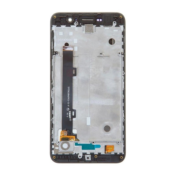 Huawei Y6 Pro 2017 LCD Display - Ny, Svart med Ram