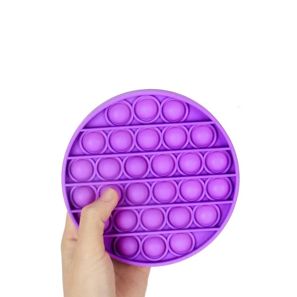 Pop it! Fidget Leksak Rund - Lila Purple