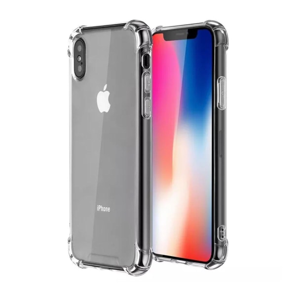 Stöttåligt Mobilskal iPhone XR - Transparent Transparent