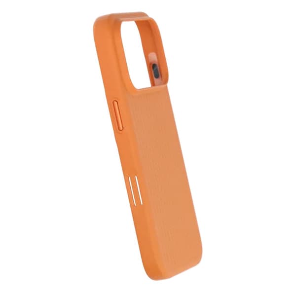 Korrugerat Skal med Magsafe för iPhone 17 Pro - Orange