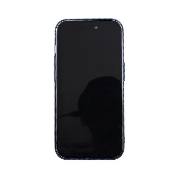 Kolfiber Skal iPhone 14 Pro - Blå & Grå Multicolor