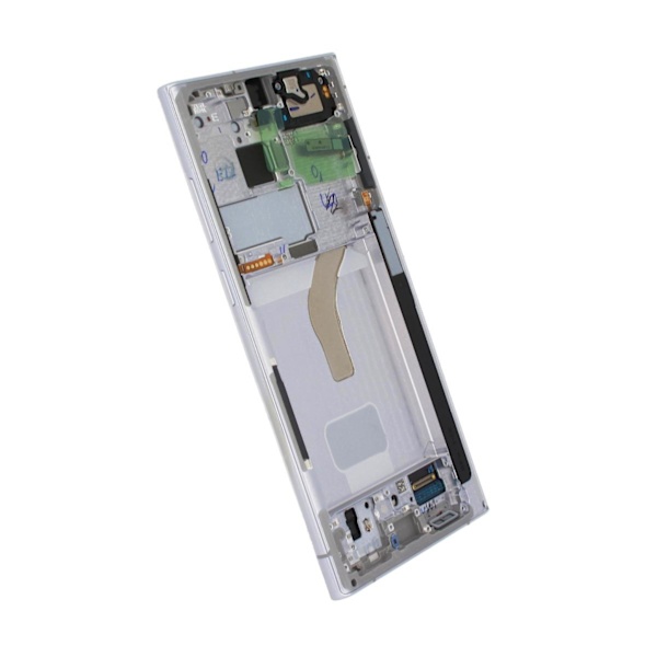 Samsung Galaxy S22 Ultra Skärm med LCD Display Original - Vit White