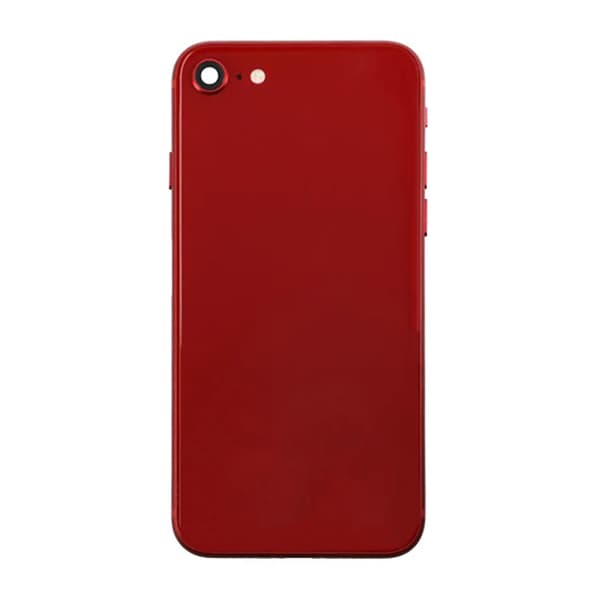 iPhone 8 Back Cover Complete OEM Red With Small Parts Red