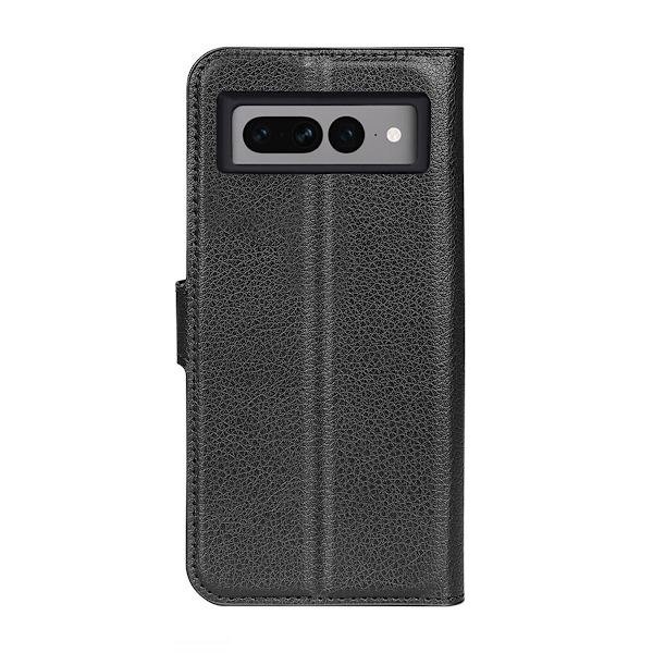 Google Pixel 7A Plånboksfodral med Stativ - Svart Black