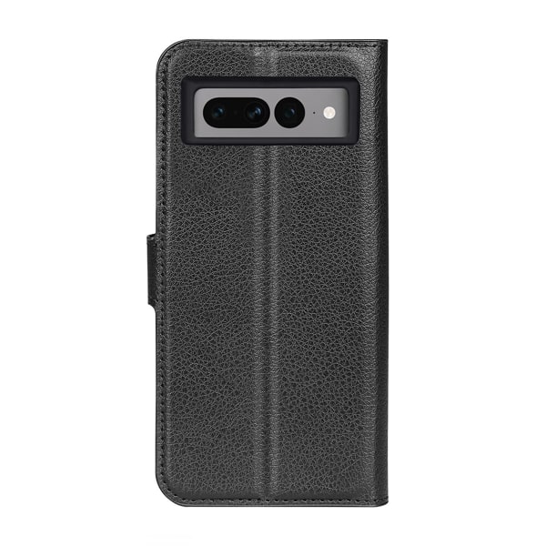 Google Pixel 7A Plånboksfodral med Stativ - Svart Svart