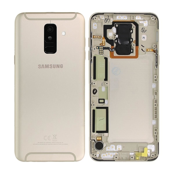 Samsung Galaxy A6 Plus 2018 (SM-A605F) Baksida Original - Guld Guld