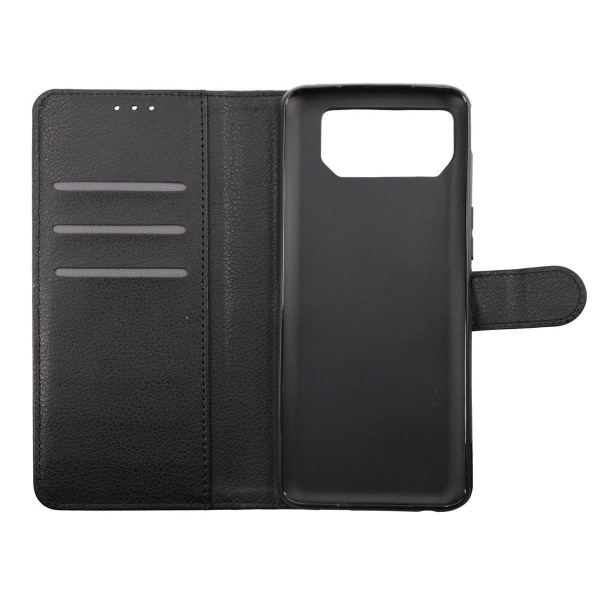 Asus ROG Phone 6 Plånboksfodral med Stativ - Svart Black