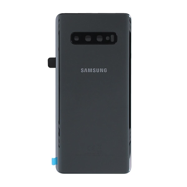 Samsung Galaxy S10 Plus (SM-G975F) Baksida Original - Keramik Sv Svart