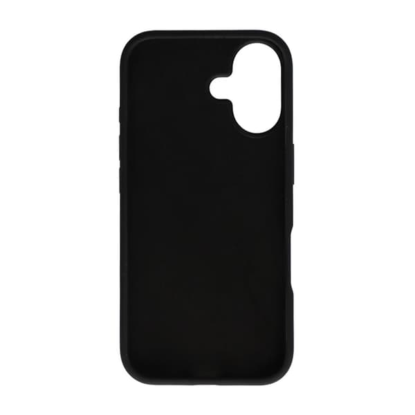 iPhone 16 Mobilskal Silikon - Svart Black