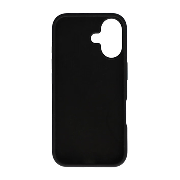 iPhone 16 Mobilskal Silikon - Svart Svart