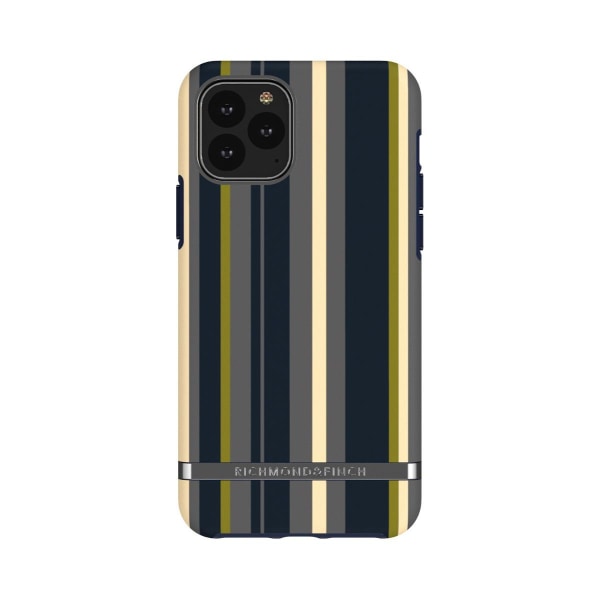 Richmond & Finch Skal Navy Stripes - iPhone 11 Pro Max Marine blue