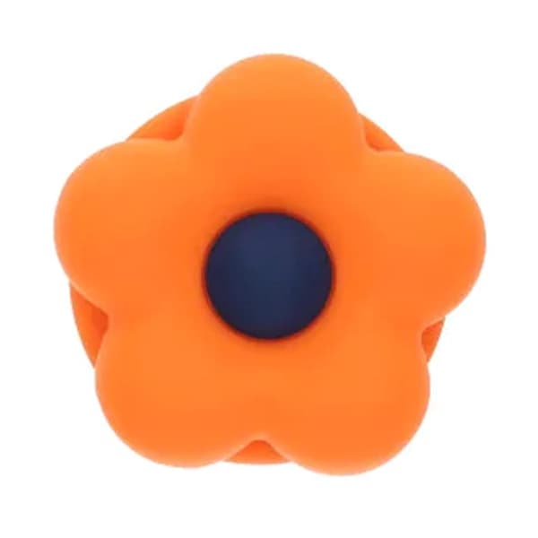 MagSafe Mobilgrepp med Blomma - Orange orange