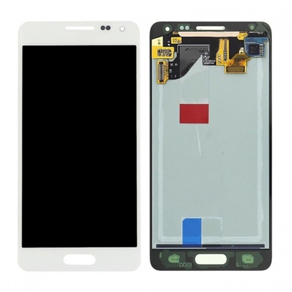 Samsung Galaxy Alpha (SM-G850F) Skärm/Display Original - Vit White