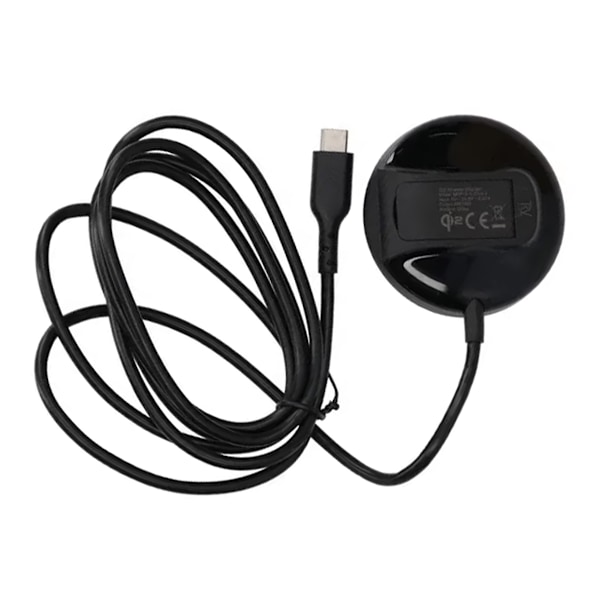 Rvelon Trådlös MagSafe Laddare med Stativ Qi2 15W USB-C - Svart Svart