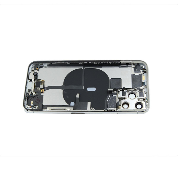 iPhone 11 Pro Baksida med Komplett Ram - Vit Vit